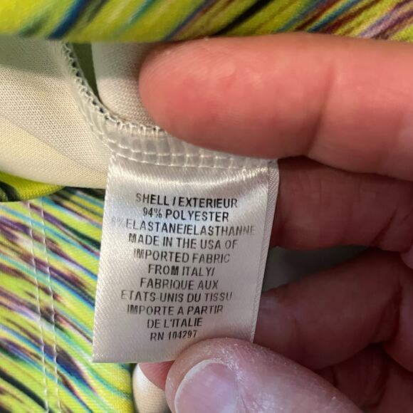 Milly Y2K Women's Mini Skirt Pencil Bodycon Colorful Size Small Multicolor - Picture 8 of 8